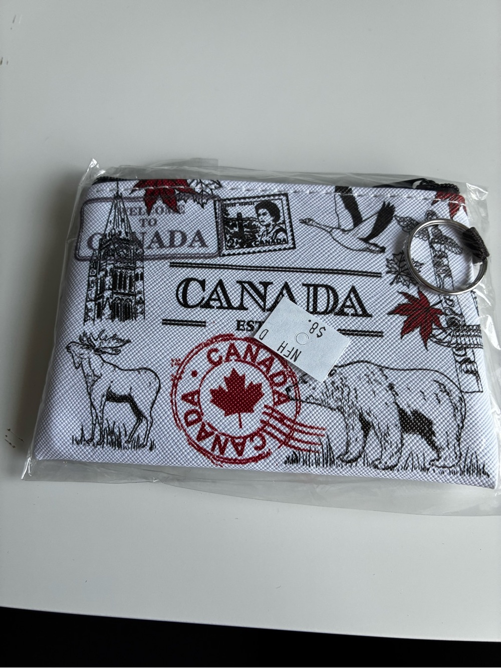Canada themed change wallets